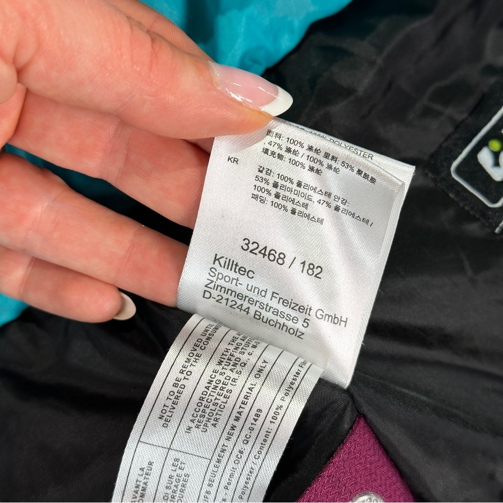 Killtec Ski Jacket Waterproof Insulated Colorbloc… - image 5